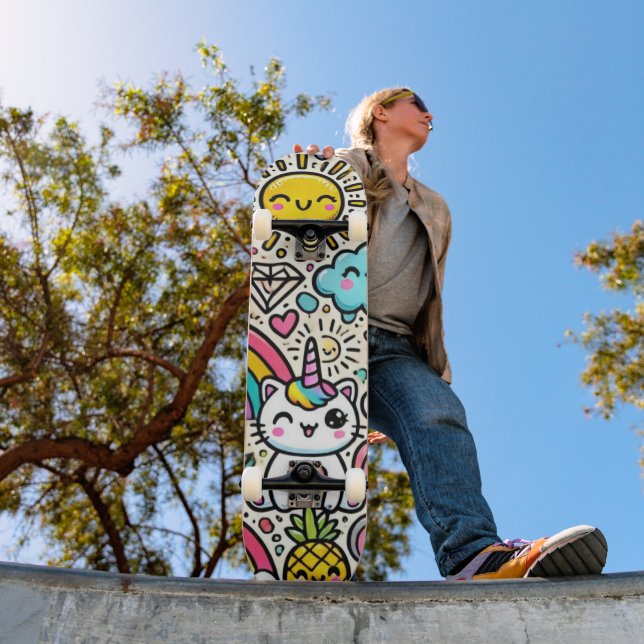 Kawaii Skateboard (Outdoor 1)