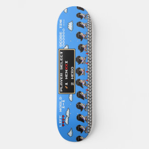 Kawaii skater skateboard