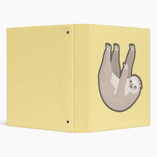 Kawaii Sloth Binder