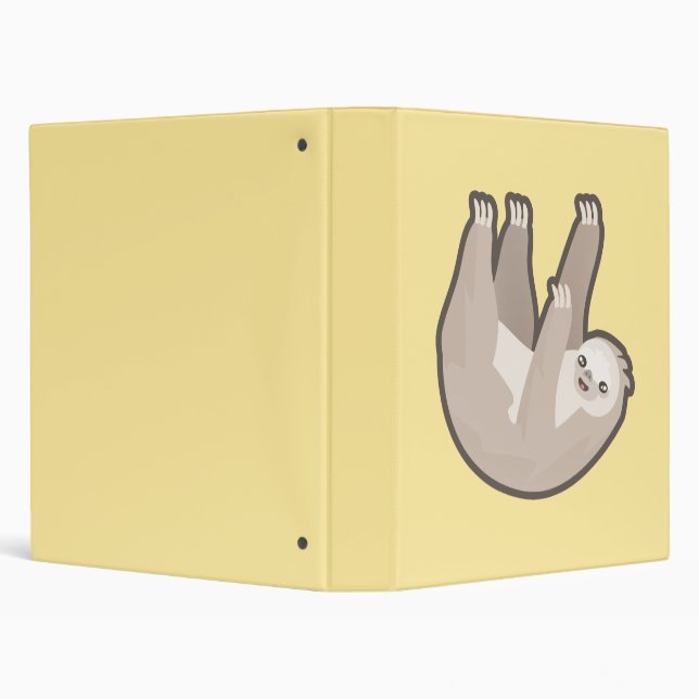 Kawaii Sloth Binder (Background)