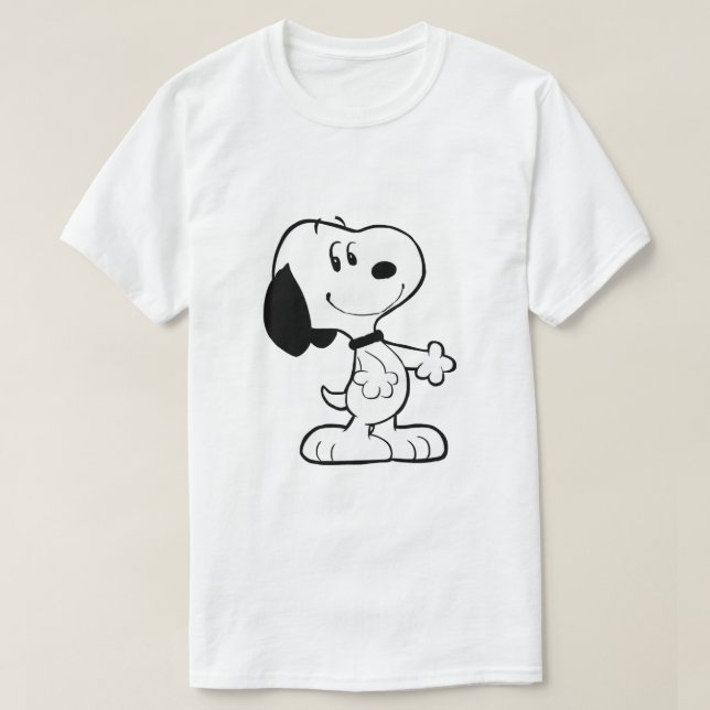 Kawaii Snoopy Cute T-Shirt (Design Front)