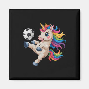 Kawaii Soccer Just Girl Who Loves Unicorns Cleats Magnet