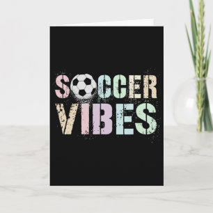 Kawaii Soccer Vibes Score Princess Goal Kids Women Card