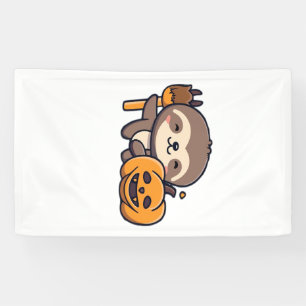 kawaii spooky sloth Classic T-Shirt Banner
