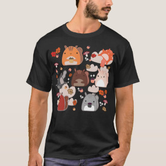 Kawaii Squirrels T-Shirt