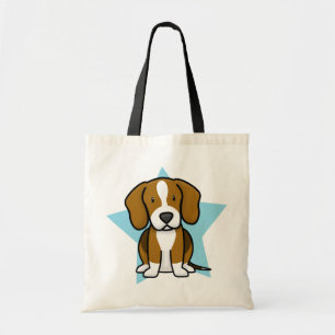 Kawaii Star Beagle Tote Bag
