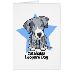 Kawaii Star Catahoula Leopard Dog