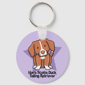Kawaii Star Nova Scotia Duck Tolling Retriever Keychain