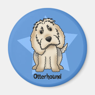 Kawaii Star Otterhound Magnet