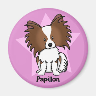 Kawaii Star Papillon Magnet