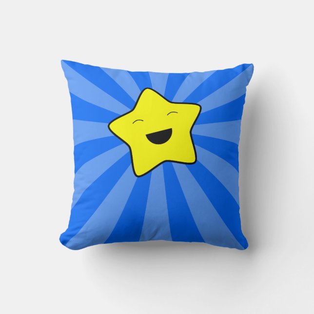 Kawaii Star Pillow (Front)