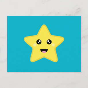 Kawaii Star Postcard