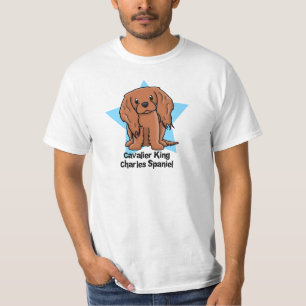Kawaii Star Ruby Cavalier King Charles Spaniel T-Shirt