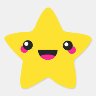 Kawaii Star Sticker