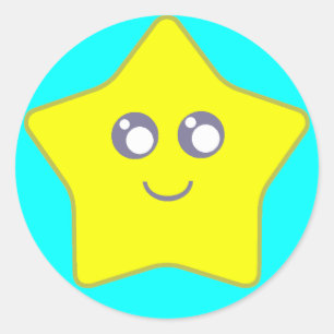 Kawaii Star stickers