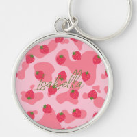 kawaii strawberry cow personalized