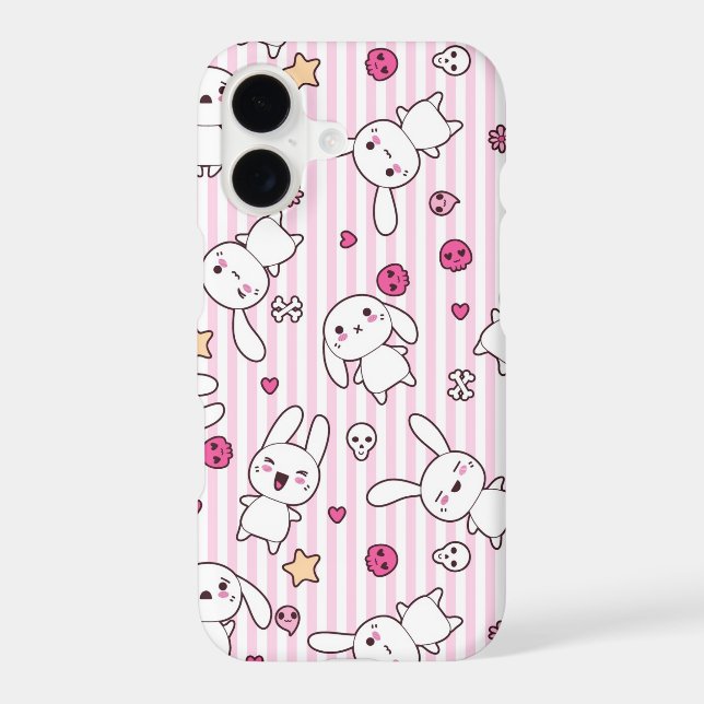 kawaii stripes pattern (Back)