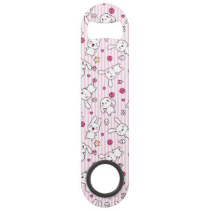 kawaii stripes pattern speed bottle opener