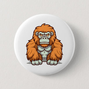 Kawaii-Style Graphic Design in Happy Hues 2 Inch Round Button