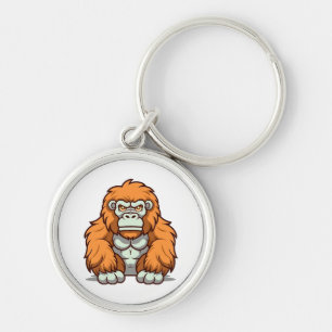 Kawaii-Style Graphic Design in Happy Hues Keychain