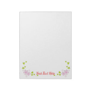 Kawaii Style Sakura Cherry Tree Blossom Notepad