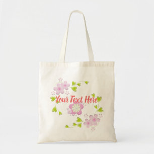 Kawaii Style Sakura Cherry Tree Blossom Tote Bag