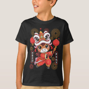 Kawaii Style Year Of The Horse 2026 Chinese New Ye T-Shirt