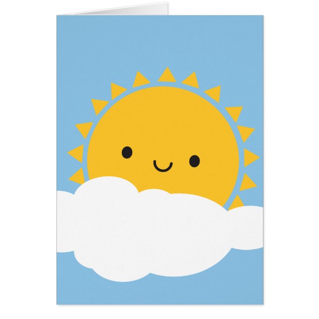 Kawaii Sun et nuage (Devant)