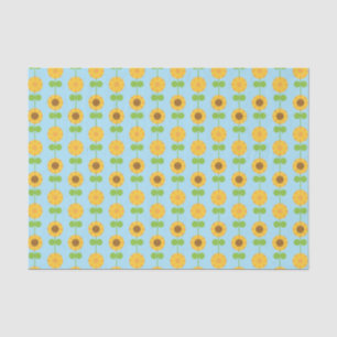 Kawaii Sunflowers Tissue Paper