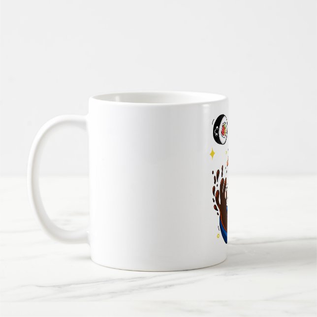 Kawaii Sushi  Coffee Mug (Left)