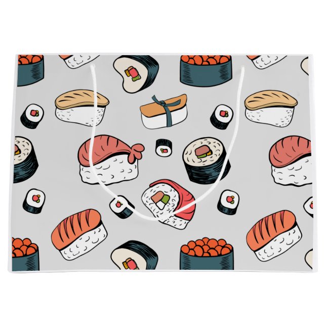 kawaii sushi rolls Cadeau Sac (Devant)