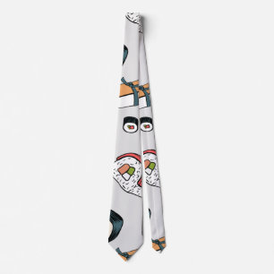 Kawaii sushi roule Cravate