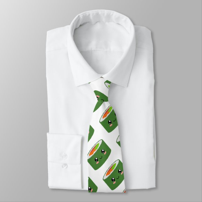 Kawaii Sushi Tie (Tied)