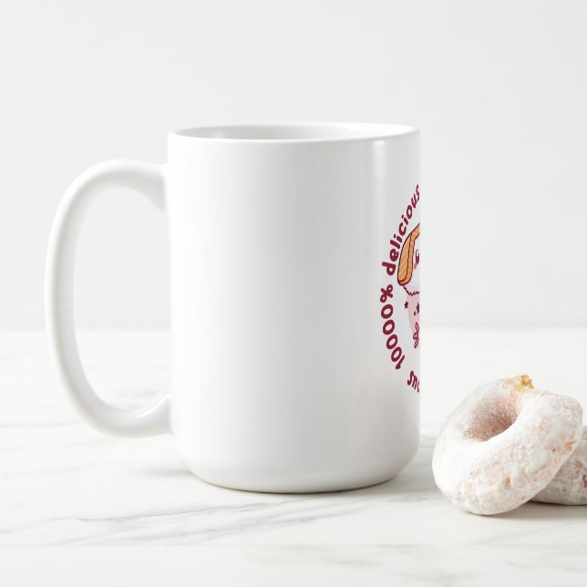 kawaii sushi with funny quotes for black lover   coffee mug (With Donut)