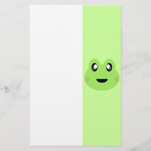 KAWAII SWEET FROG FACE SUPER CUTE SWEETY AWW STATIONERY