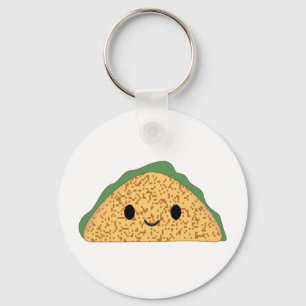 Kawaii Taco Keychain