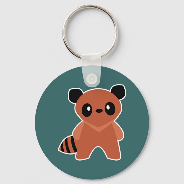 Kawaii Tanuki Keychain (Front)
