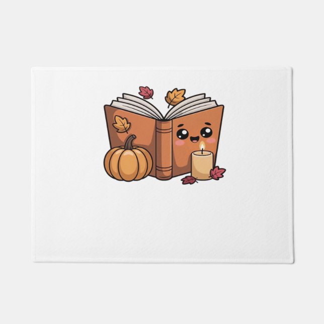 kawaii thanksgiving book Classic T-Shirt Doormat (Front)