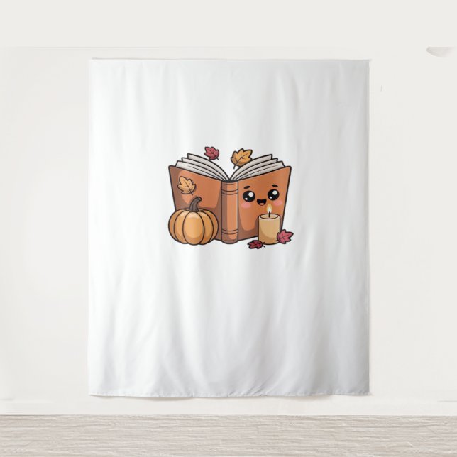 kawaii thanksgiving book Classic T-Shirt Tapestry (Front)