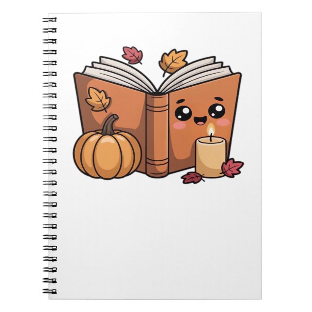 kawaii thanksgiving book Oversized T-Shirt (Front)