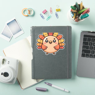 kawaii thanksgiving turkey Classic T-Shirt