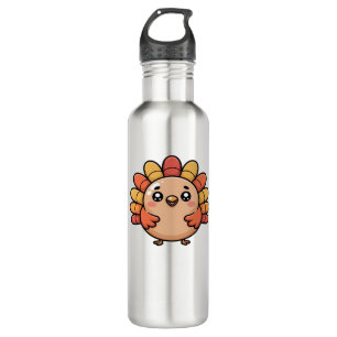 kawaii thanksgiving turkey Classic T-Shirt 710 Ml Water Bottle