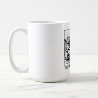 Kawaii Tiger Buda Castle Budapest Coffee Mug