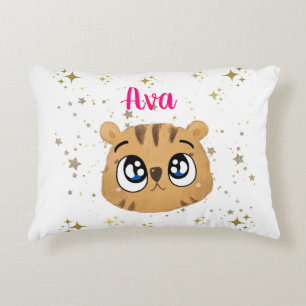kawaii tigre accent pillow