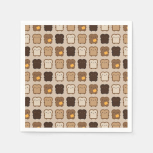 Kawaii Toast Napkin