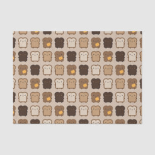 Kawaii Toast Tissue Paper