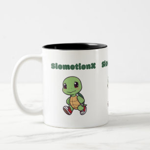 Kawaii Turtle Mug – Cute Slomotionx Cartoon Coffee