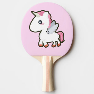 Kawaii Unicorn Ping Pong Paddle