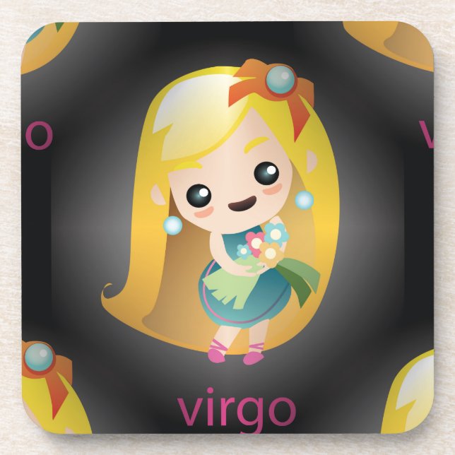 kawaii virgo coaster (Front)