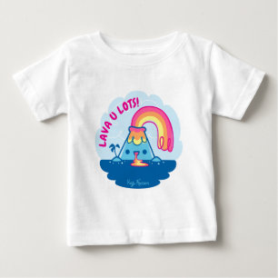 Kawaii Volcano Baby T-Shirt